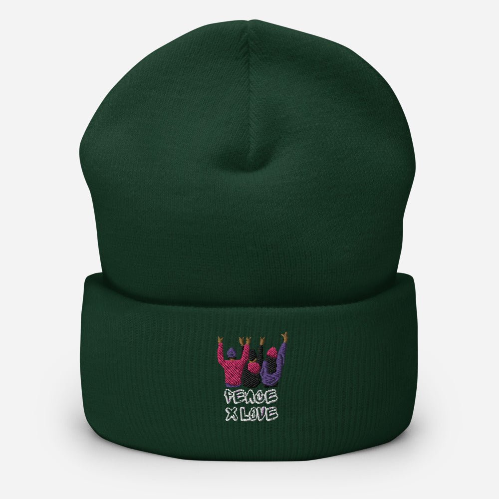 #ejm# - #theejmstore.com#Peace x Love BeanieEJM Aesthetics ApperalThe EJM Store2298926_8941SprucePeace x Love Beanie