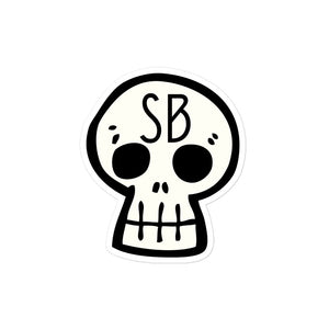 SB Skull Sticker